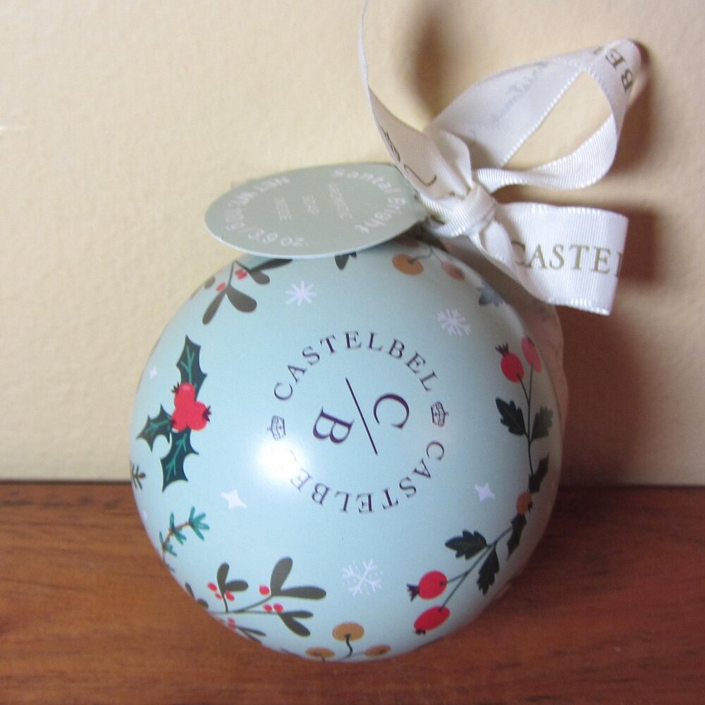 Buy2Get1 - castelbel 3.9 oz santal bright soap ornament NIP (W5968)
